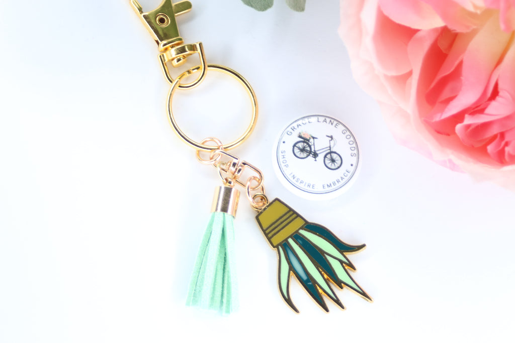 Plant Keychain